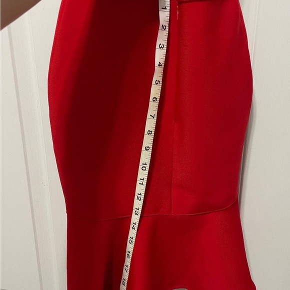 Hello Molly Vibrant Red Backless Dress - Picture 5 of 8